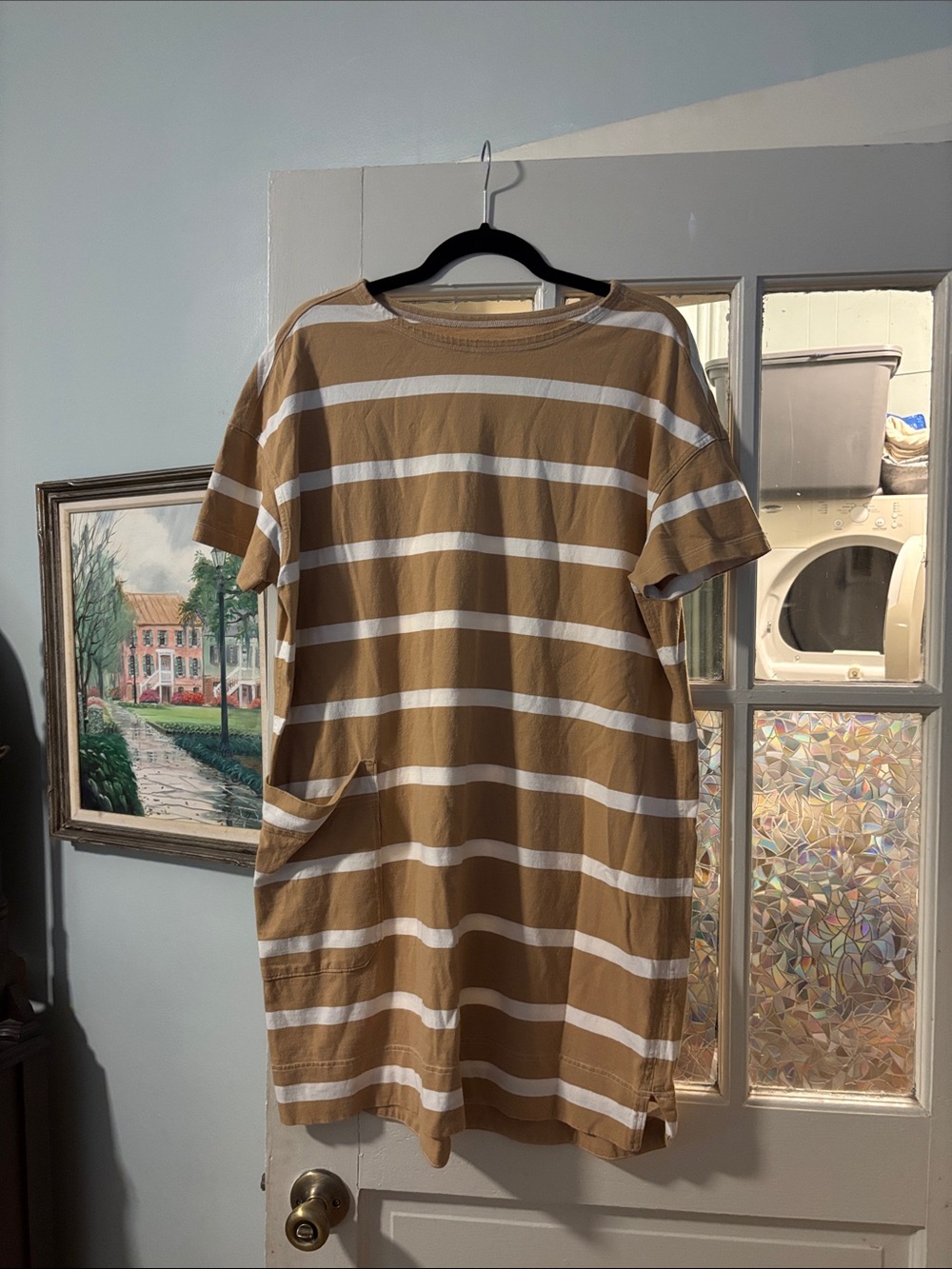 Everlane Mariner Striped T-shirt Dress